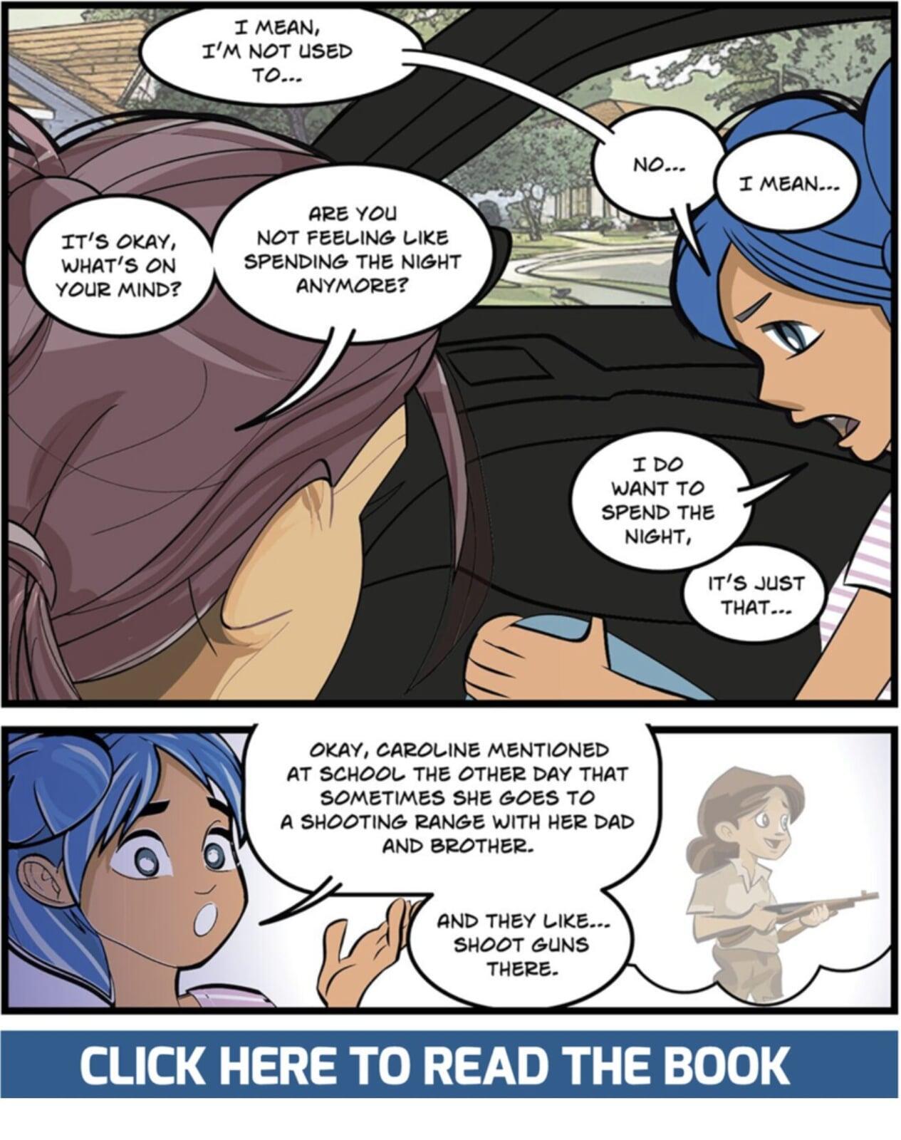 Read the Save the Day, Lock It Away graphic novel